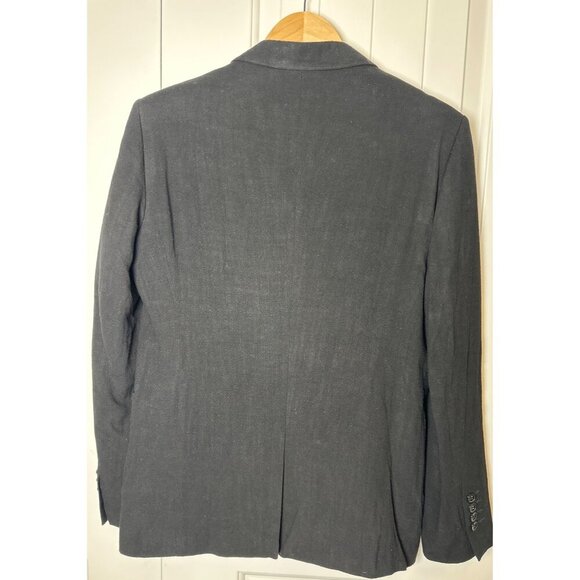 NEW Paul Jones Mens Black Blazer Jacket Size Large - Picture 6 of 10